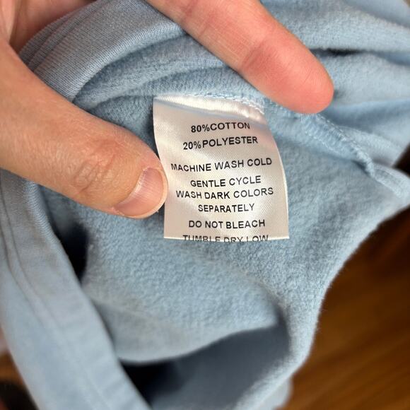 Boat House Apparel Georgetown Crewneck Sweatshirt Small blue boxy spellout - Picture 6 of 7